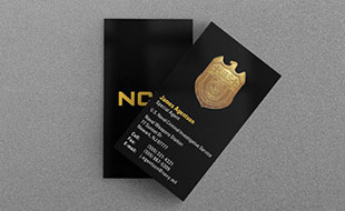 Navy Military Law Enforcement Business Card
